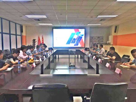 中科院海岸带研究所向导专家一行到PG电子软件考察