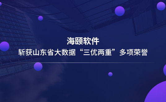 PG电子软件斩获山东省大数据“三优两重”多项声誉